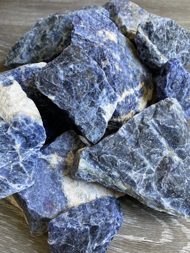 Sodalite Crystal Raw Stone {Rough} - Main Image