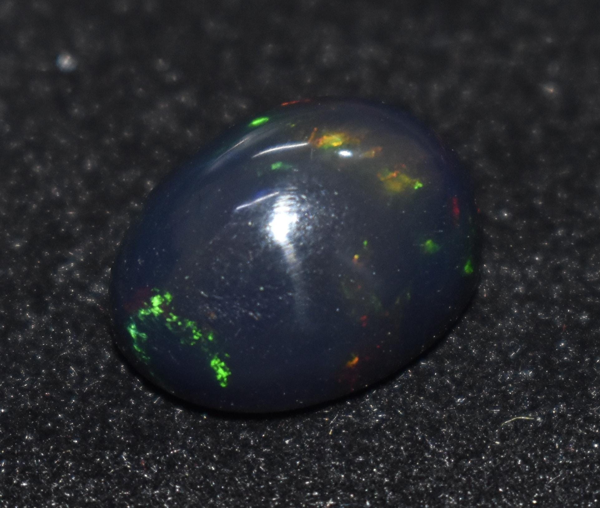 AAAA+++Top Natural factory Black Ethiopian Opal Cabochon Welo Opal Crystal Loose Gemstone Making Jewelry