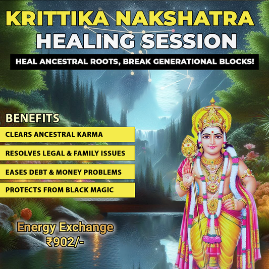 Krittika Nakshatra Healing Session