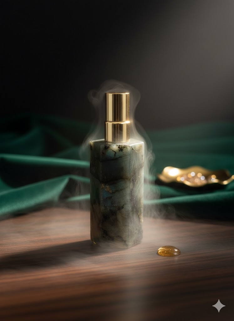 Labradorite Spray Bottle for Aura Cleansing, Protection & Energy Boost