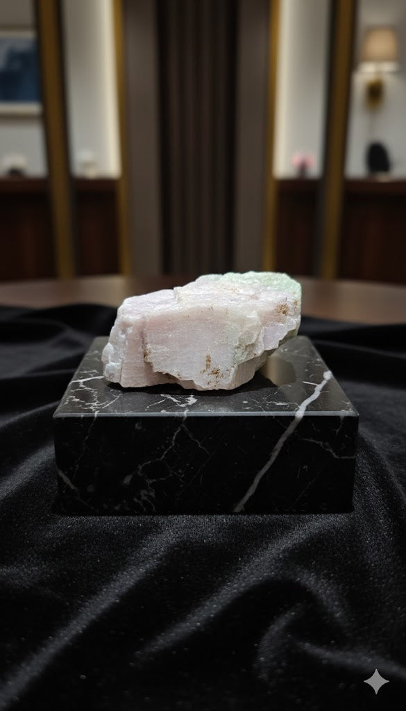 Pink Kunzite Raw for Calmness, Intuition & Energy Healing 79.55 Gram
