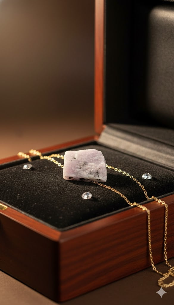 Natural Pink Kunzite Raw for Relationship Harmony & Heart Strengthening 29.75 Gram