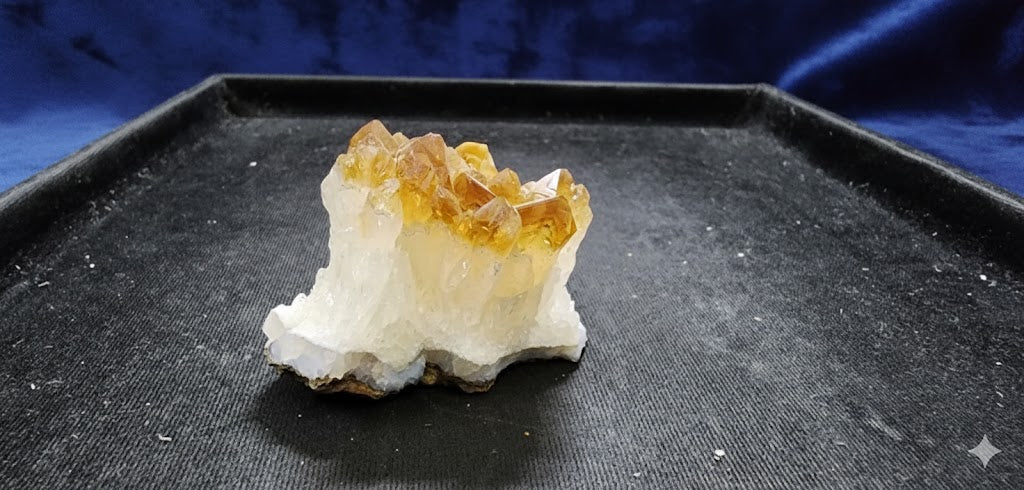Natural Citrine Cluster – 100 Grams | Genuine Citrine Gemstone