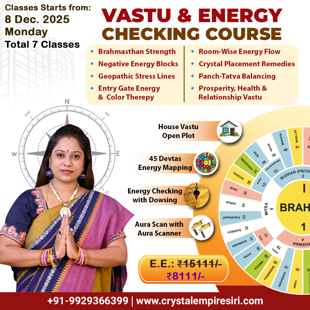 Vastu & Energy Checking Course – Transform Your Space, Transform Your Life