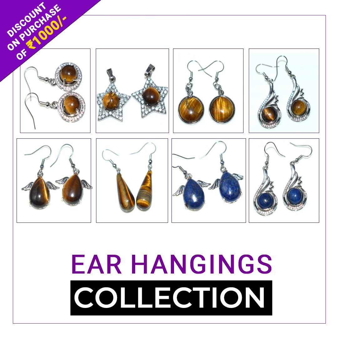 Beautiful Crystal Ear Hangings