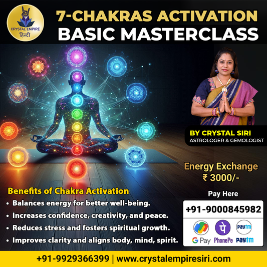 All 7 Chakra Activation Masterclass (Basic)