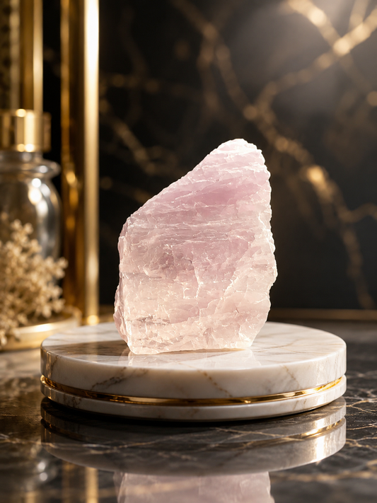 Pink Kunzite Raw Crystal Stone | Natural Healing & Heart Chakra Gem 36 Gram