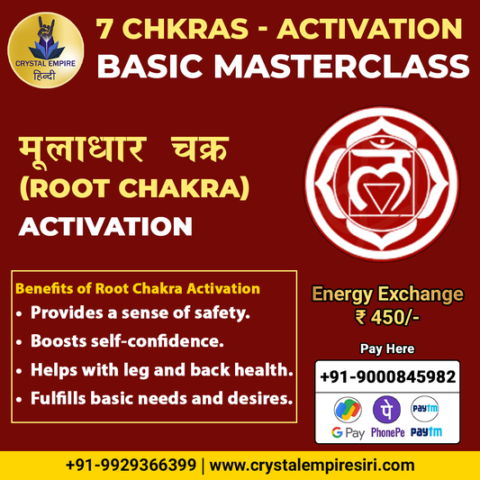 1. Muladhara (Root) Chakra Activation Masterclass (Basic)