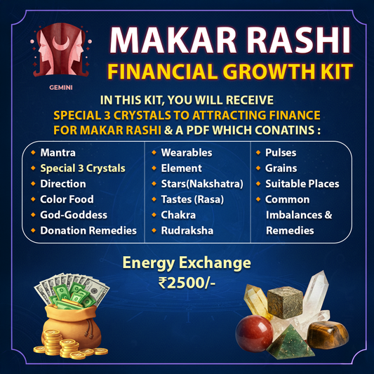 10. Makar Rashi (Capricorn) Financial Growth Kit