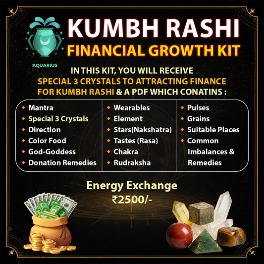11. Kumbh Rashi (Aquarius) Financial Growth Kit