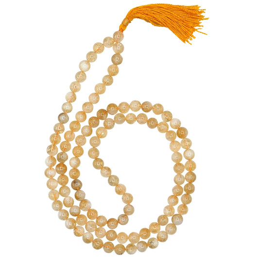 Citrine Jaap Mala For Surya Grah
