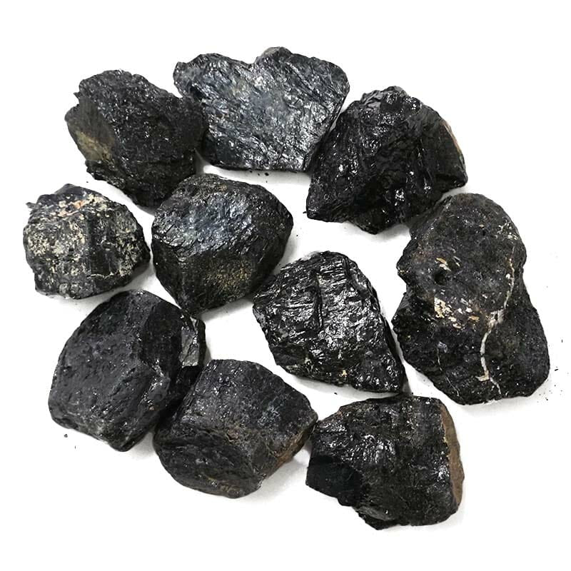 Crystals for Remove Negative Energy | Black Tourmaline, Obsidian, Selenite, Hematite, Raw Crystal