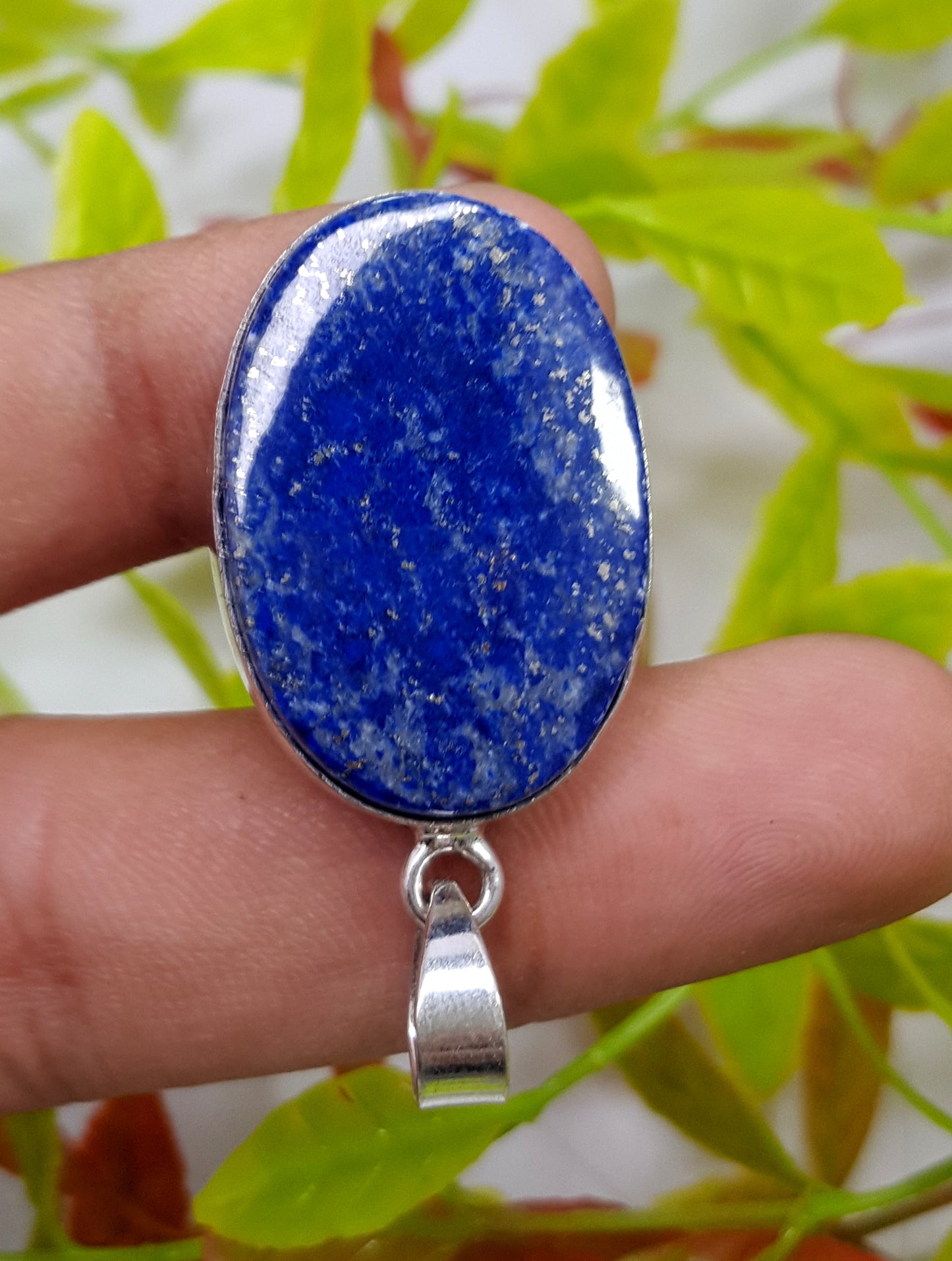 Lapis Lazuli 925 Sterling Silver Pendant Handmade Silver Jewelry Birthday Gift For Women/girls/