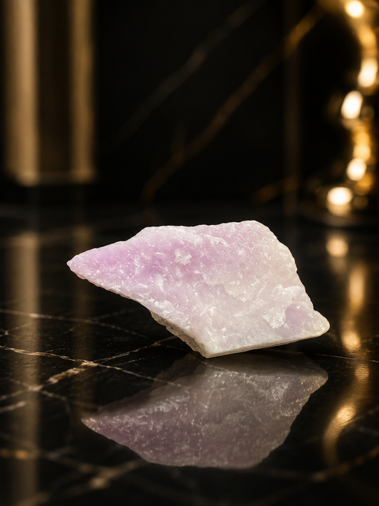 Pink Kunzite Raw Crystal – Natural Stone for Love, Peace & Emotional Healing 42 Gram