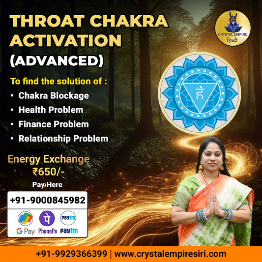 5. Vishuddha (Throat) Chakra Activation (Advanced Class)