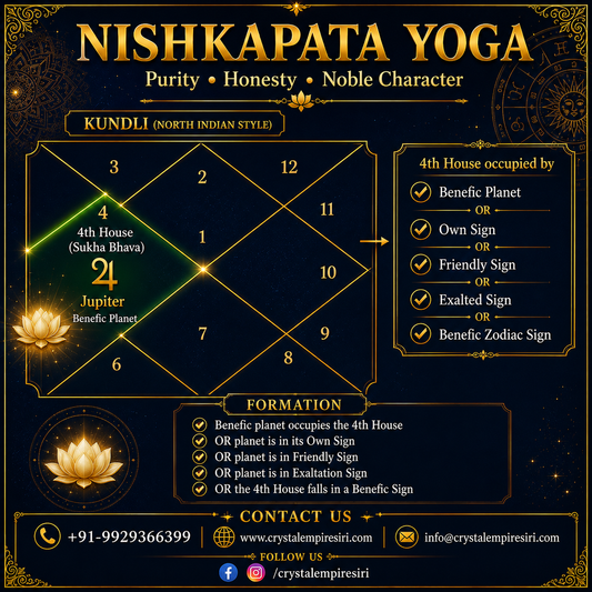 Nishkapata Yoga Explained | Formation, Benefits & Vedic Astrology Secrets