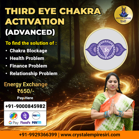 6. Ajna (Third Eye) Chakra Activation (Advanced Class)