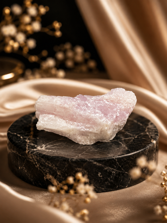 Natural Pink Kunzite Raw Crystal for Love, Peace & Positive Energy 26 Gram