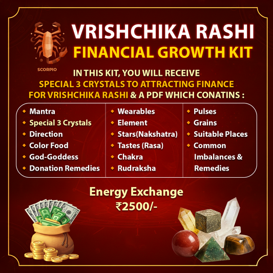 8. Vrishchika Rashi (Scorpio) Financial Growth Kit