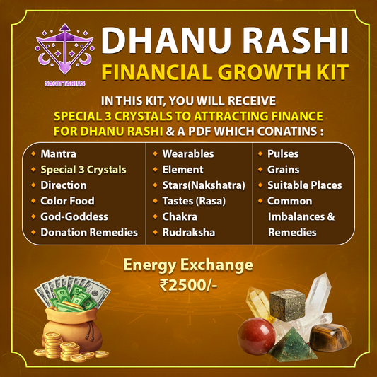 9. Dhanu Rashi (Sagittarius) Financial Growth Kit