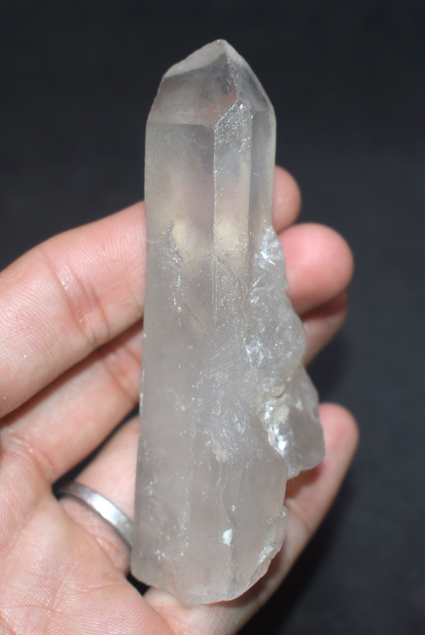 Natural Phantom Quartz Crystal Point – Healing Stone for Clarity & Growth - {Weight- 90.00 Gram} Size- 3.5'' inches Long
