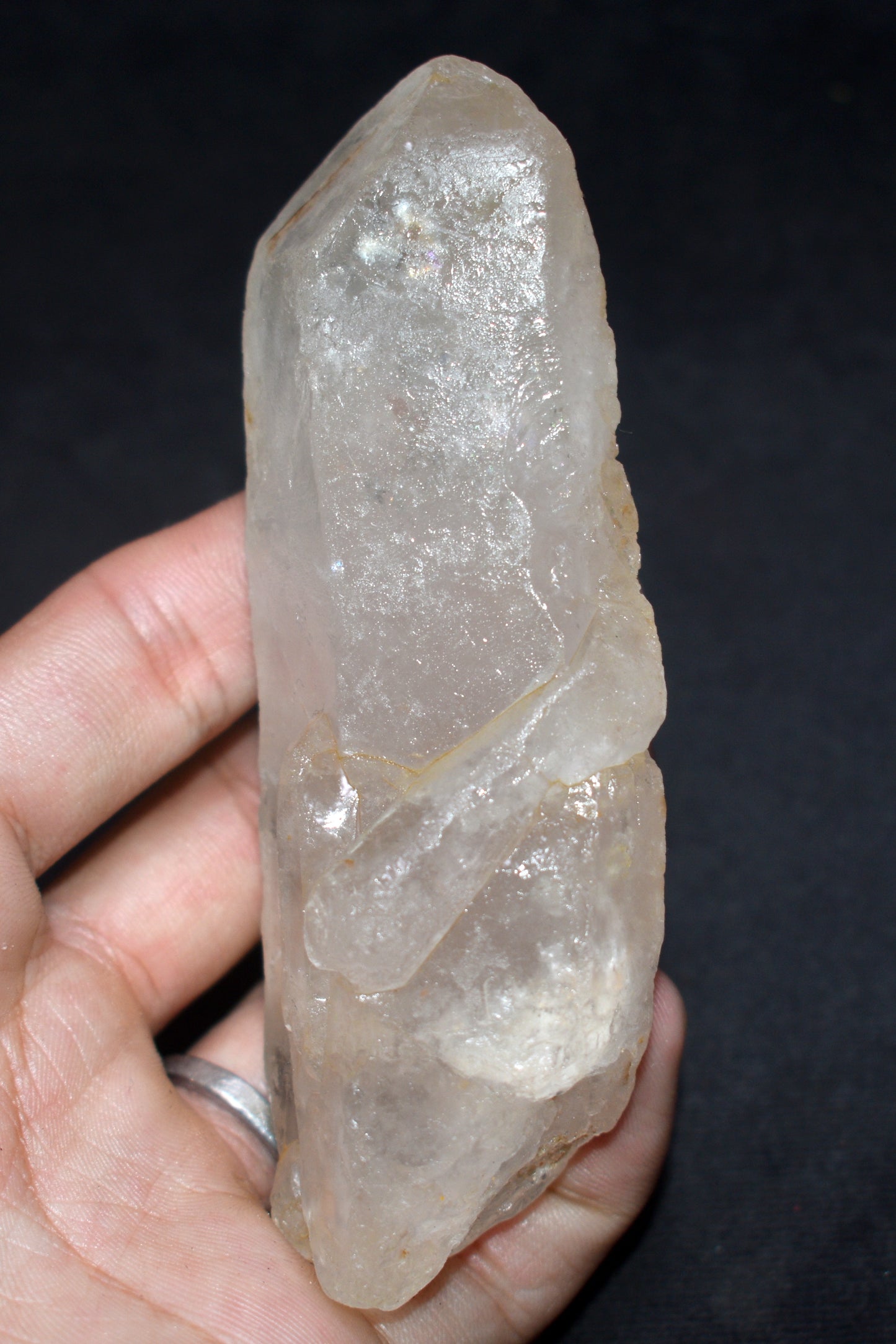 Tantric Twin Crystal – Soul Mate Crystal - Enhances Energy Flow and Spiritual Healing- {Weight- 208.00 Gram} Size- 4.5'' inches Long