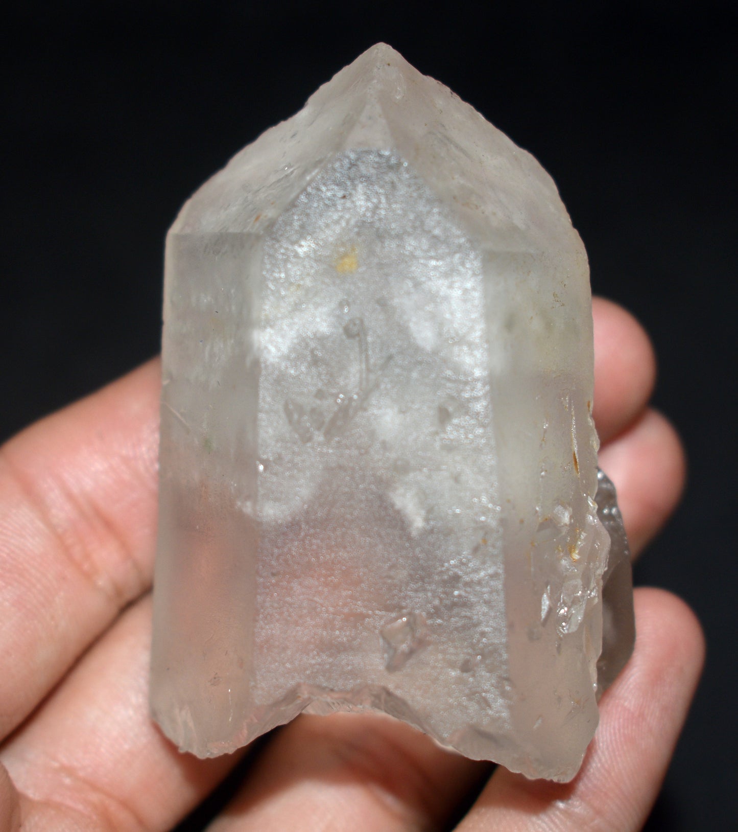 Beautiful Phantom Quartz Crystal Point – Healing Stone for Clarity & Growth - {Weight- 120.00 Gram} Size- 2.5'' inches Long