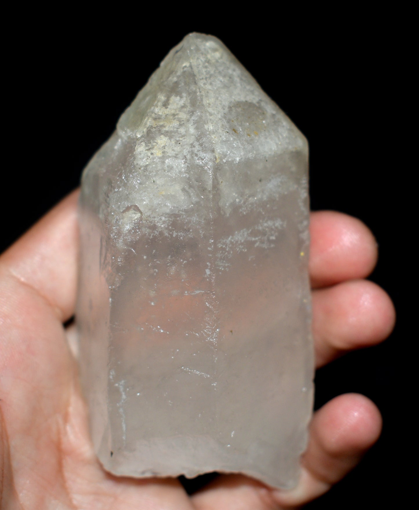 Natural Lemurian Seed Crystal Point – Clear Energizing- {Weight- 198.00 Gram},