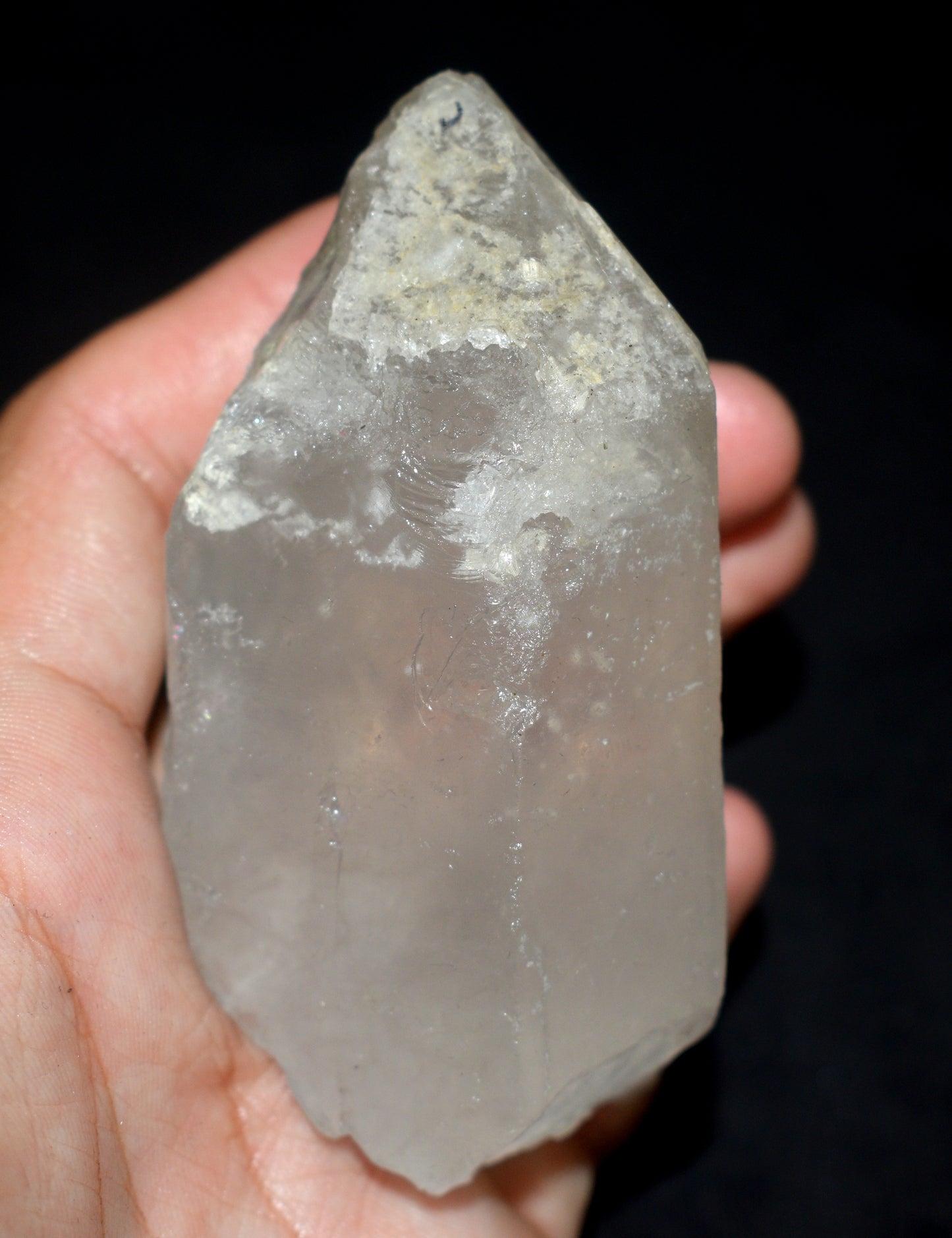 Natural Lemurian Seed Crystal Point – Clear Energizing- {Weight- 198.00 Gram},