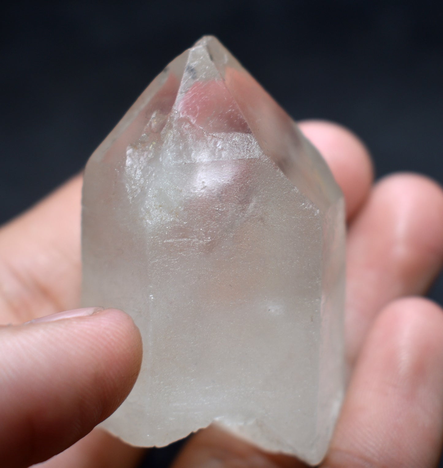 Beautiful Lemurian Seed Crystal Point – Clear Energizing- {Weight- 63.00 Gram},