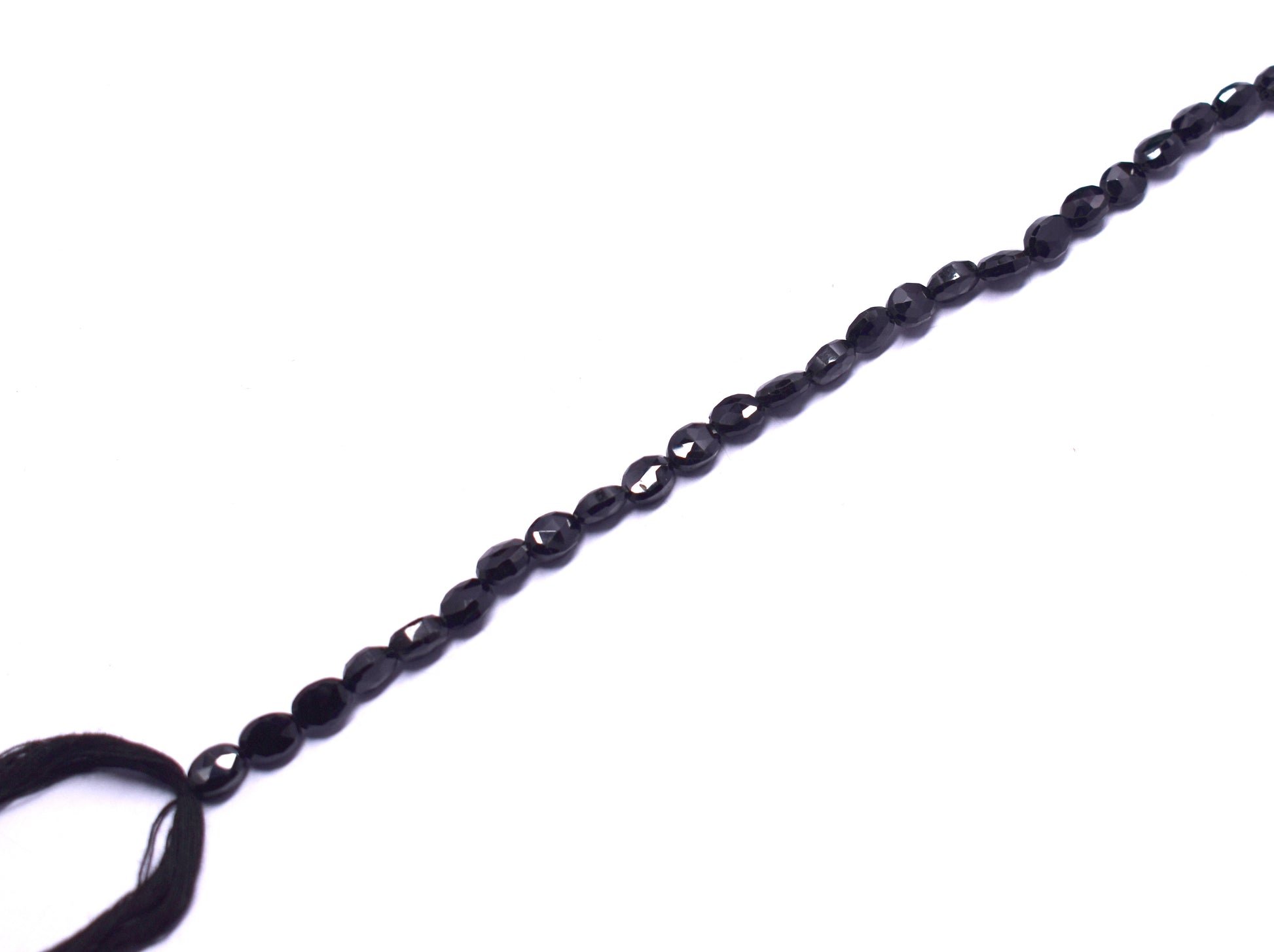 A 13-inch strand of natural Black Spinel oval faceted beads, perfect for adding sophistication and sparkle to your jewelry creations.
#BlackSpinel #OvalBeads #FacetedBeads #GemstoneJewelry #JewelryMaking #NaturalGemstones #BeadedJewelry #CustomJewelry #ElegantDesigns #LuxuryJewelry






