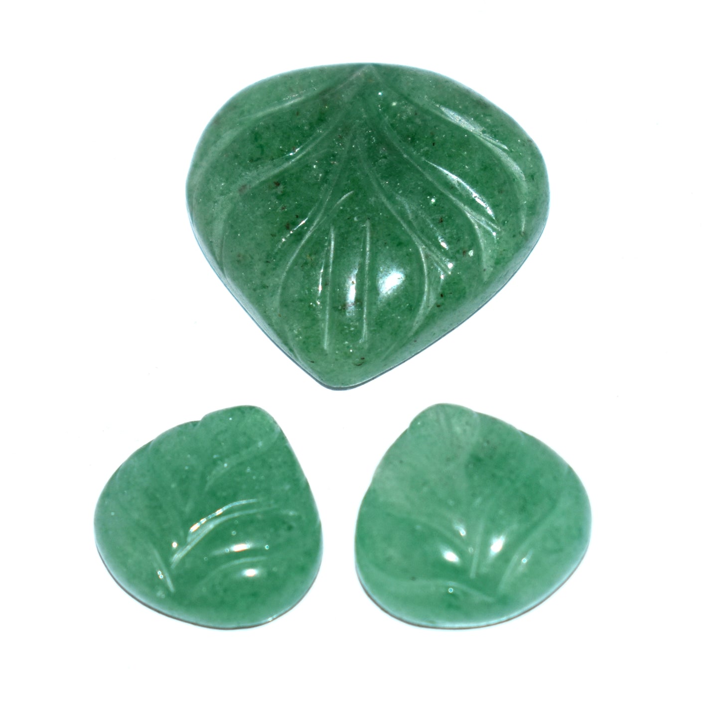 A beautifully carved natural Green Aventurine gemstone, weighing 68.50 carats, perfect for creating custom jewelry pieces.
#GreenAventurine #CarvedGemstones #JewelryMaking #GemstoneCarving #NaturalGemstones #HandmadeJewelry #LuxuryJewelry #StatementPieces #CustomJewelry #UniqueDesigns






