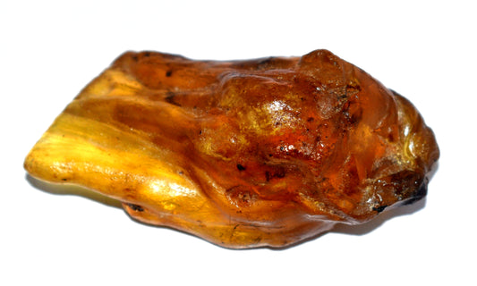 Very Beautiful And Rare Natural Amber Raw Stone {Weight- 26.00 Gram}