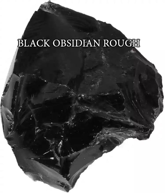 Black Obsidian Raw Crystal