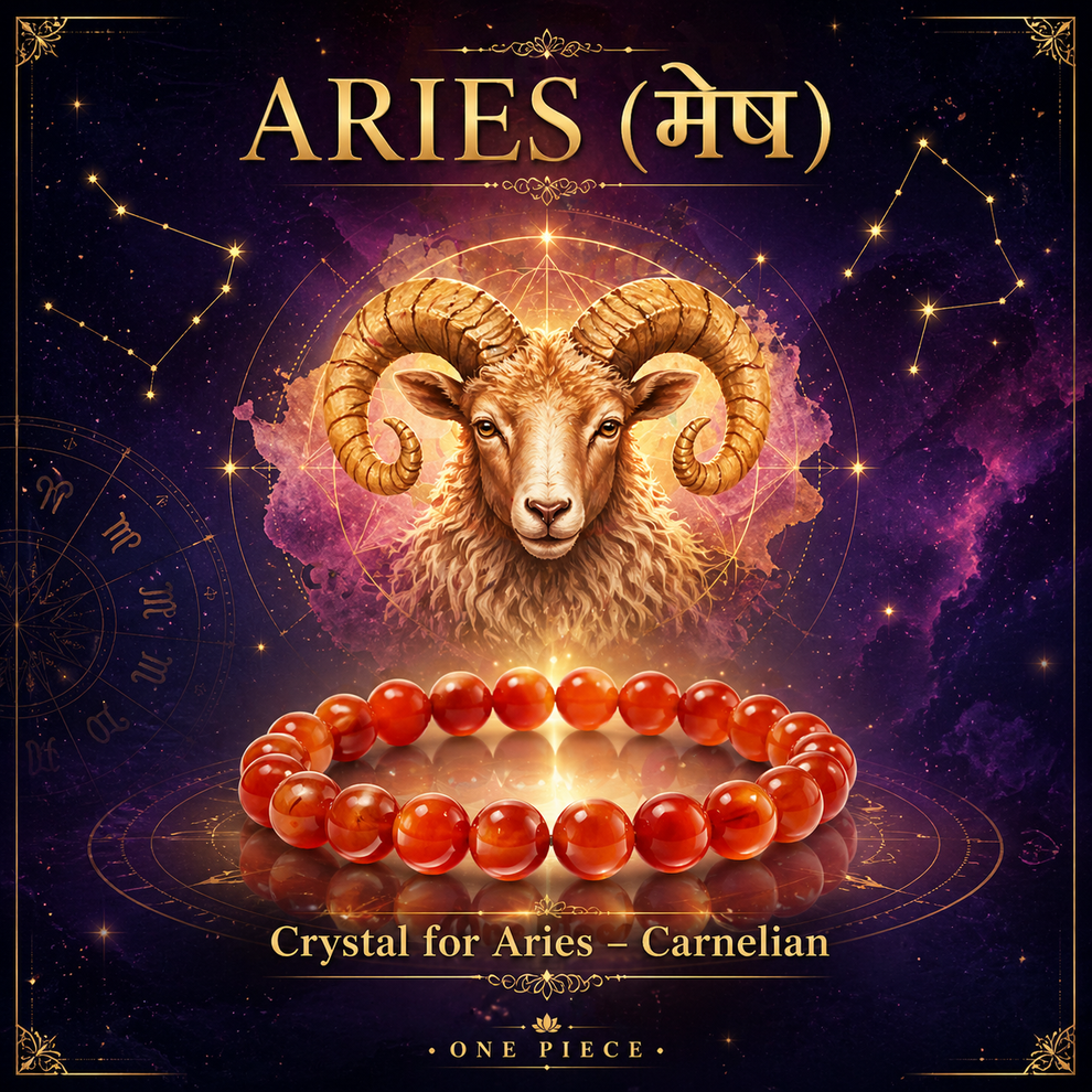 1. Mesha Rashi Crystal | Aries Zodiac Sign Crystal – Crystal Empire Siri