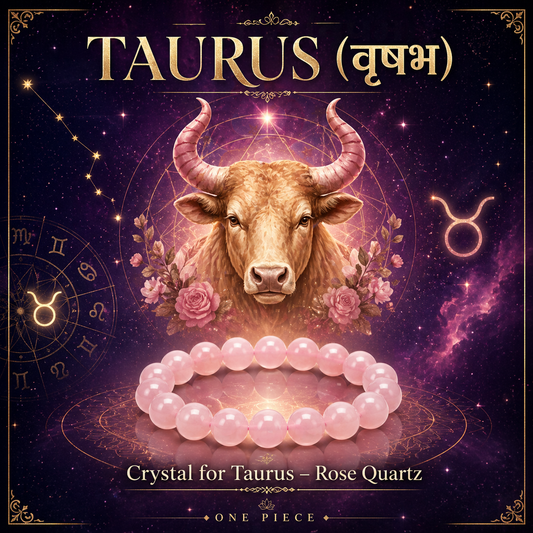 2. Vrishabha Rashi Crystal | Taurus Zodiac Sign Crystal