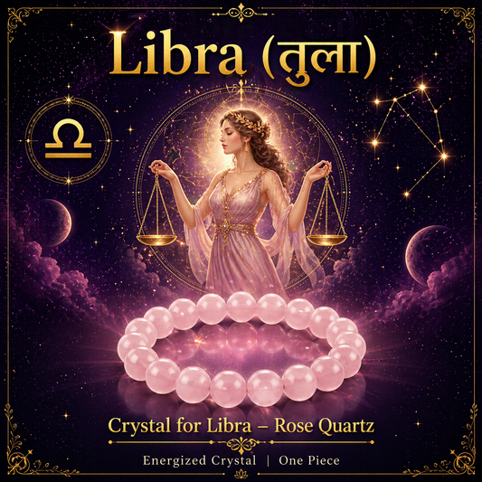 7. Tula Rashi Crystal | Libra Zodiac Sign Crystal