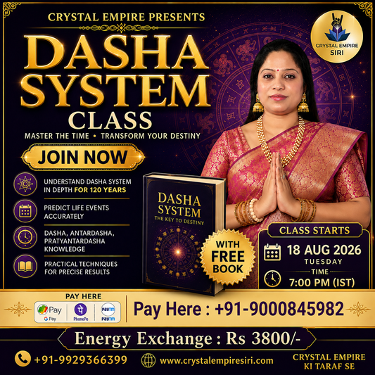 Dasha System Class | MASTER THE DASHA SYSTEM & UNDERSTAND THE TIMING OF LIFE EVENTS