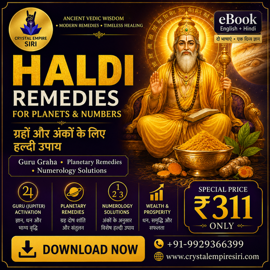 Haldi Remedies for Planets & Numbers eBook | English + Hindi