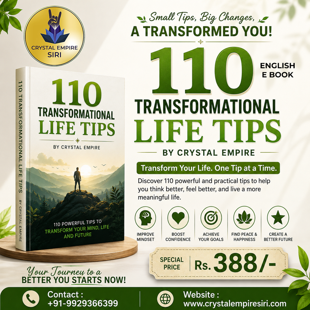 110 Transformational Life Tips – English E-Book – Crystal Empire Siri