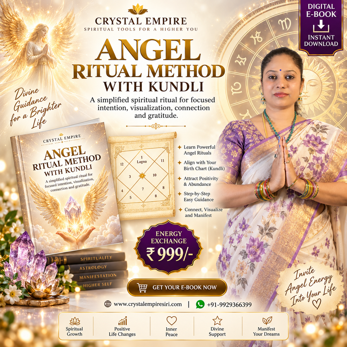 Angel Ritual Method with Kundli – Digital E-Book