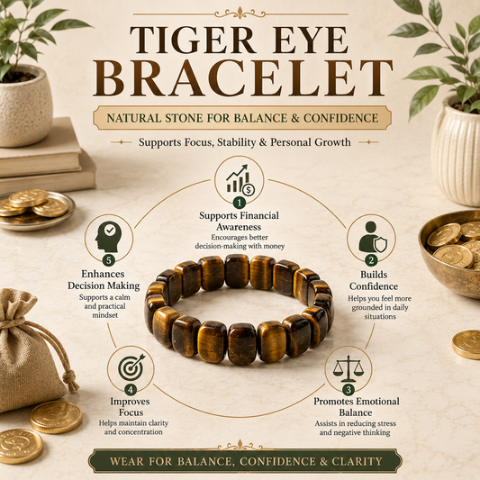 Tiger Eye Adjustable  Bracelet