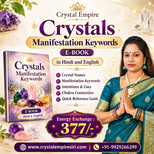 Crystals Manifestation Keywords eBook – Hindi & English