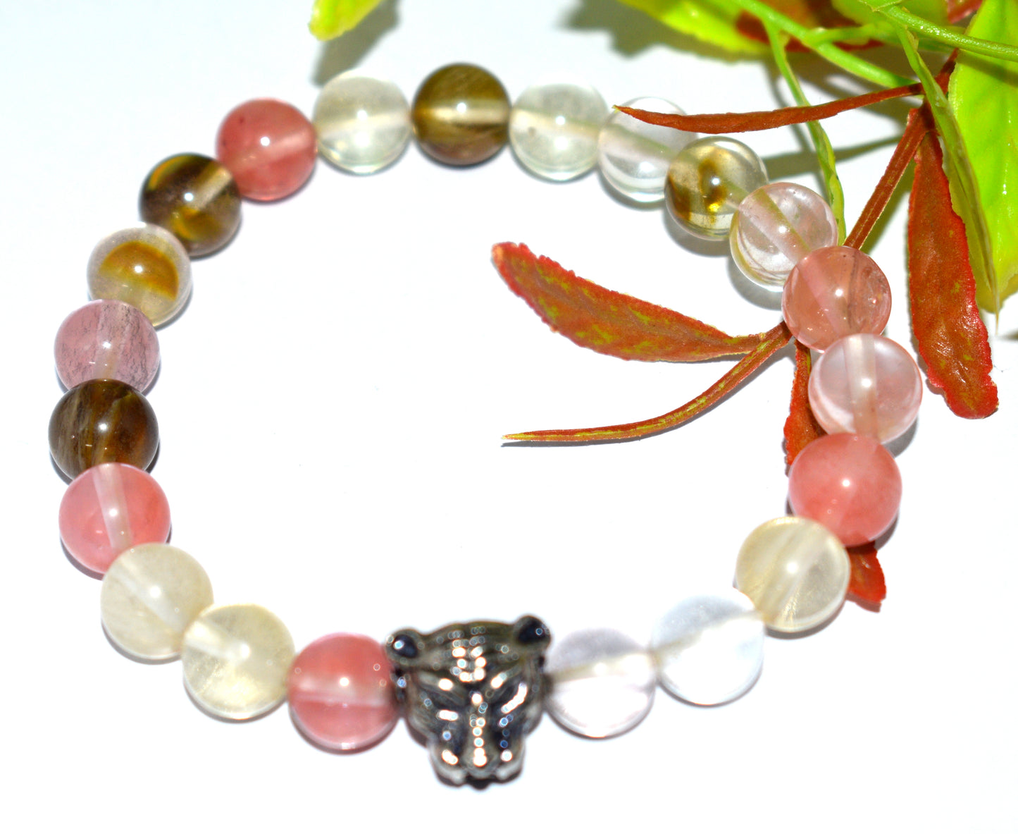 Multi-Color Beaded Bracelet – Adjustable & Handmade