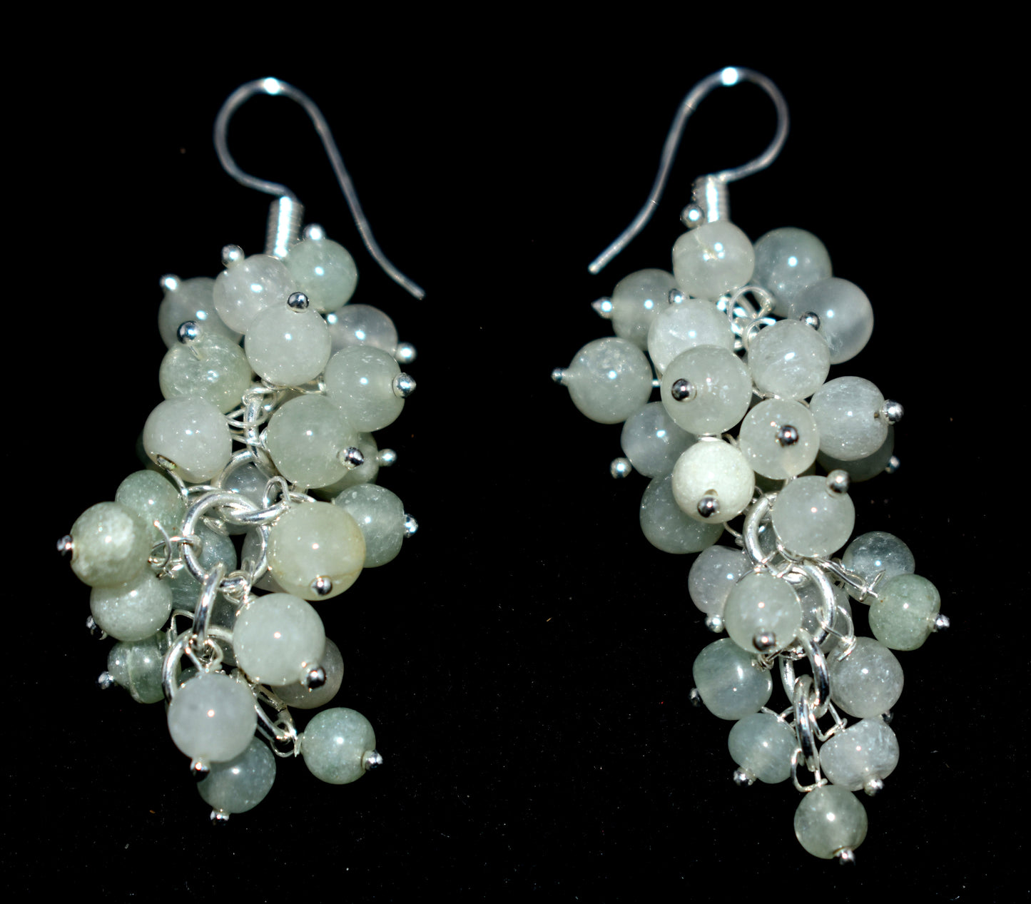 Beautiful Green Aventurine Ear Hanging, {Earrings}