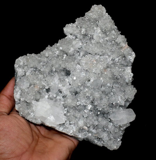 Beautiful Apophyllite Crystal Cluster – Spiritual & Energy Cleansing Stone -  {Weight- 578.00 Gram}