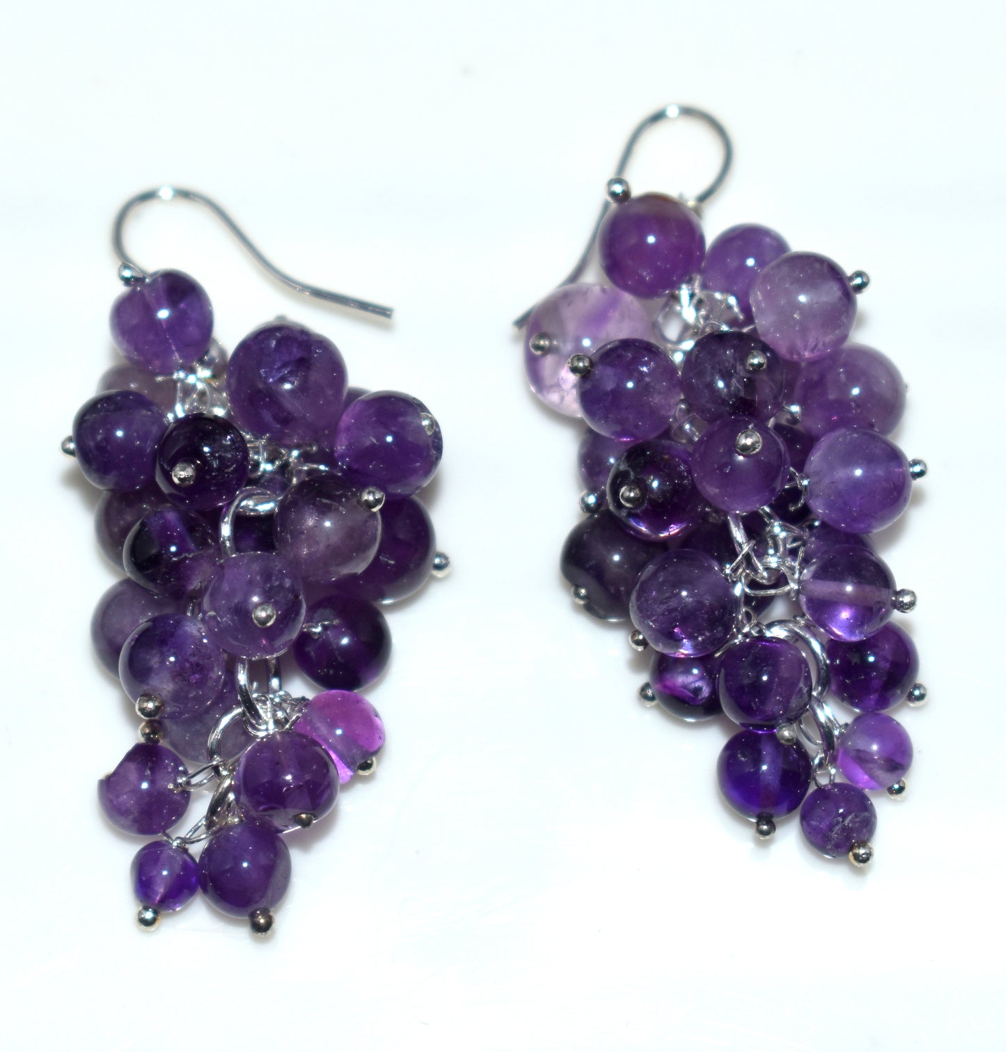 Amethyst Ear Hanging, {Earrings}