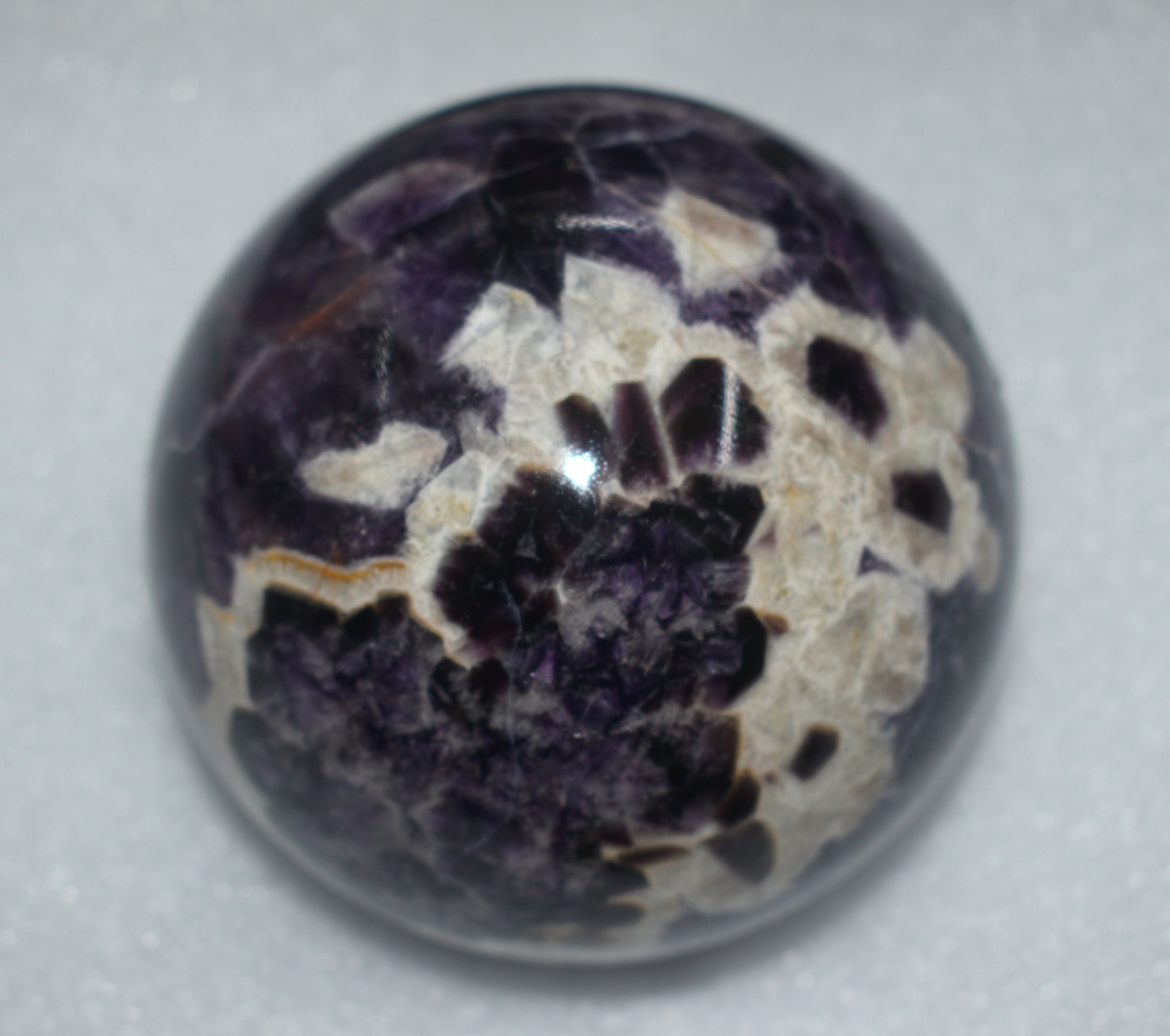 Natural Amethyst Round Ball – Gemstone Crystal Sphere Ball - {Weight- 1.167 Kg}