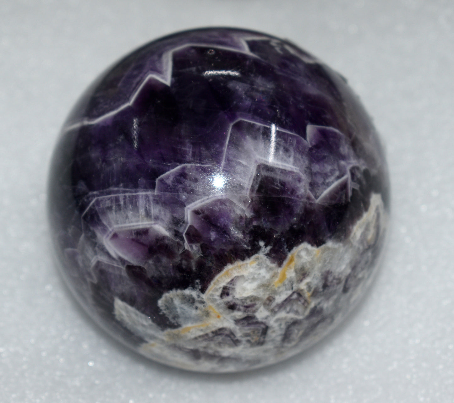 Beautiful Amethyst Round Ball – Gemstone Crystal Sphere Ball - {Weight- 946.00 Gram}