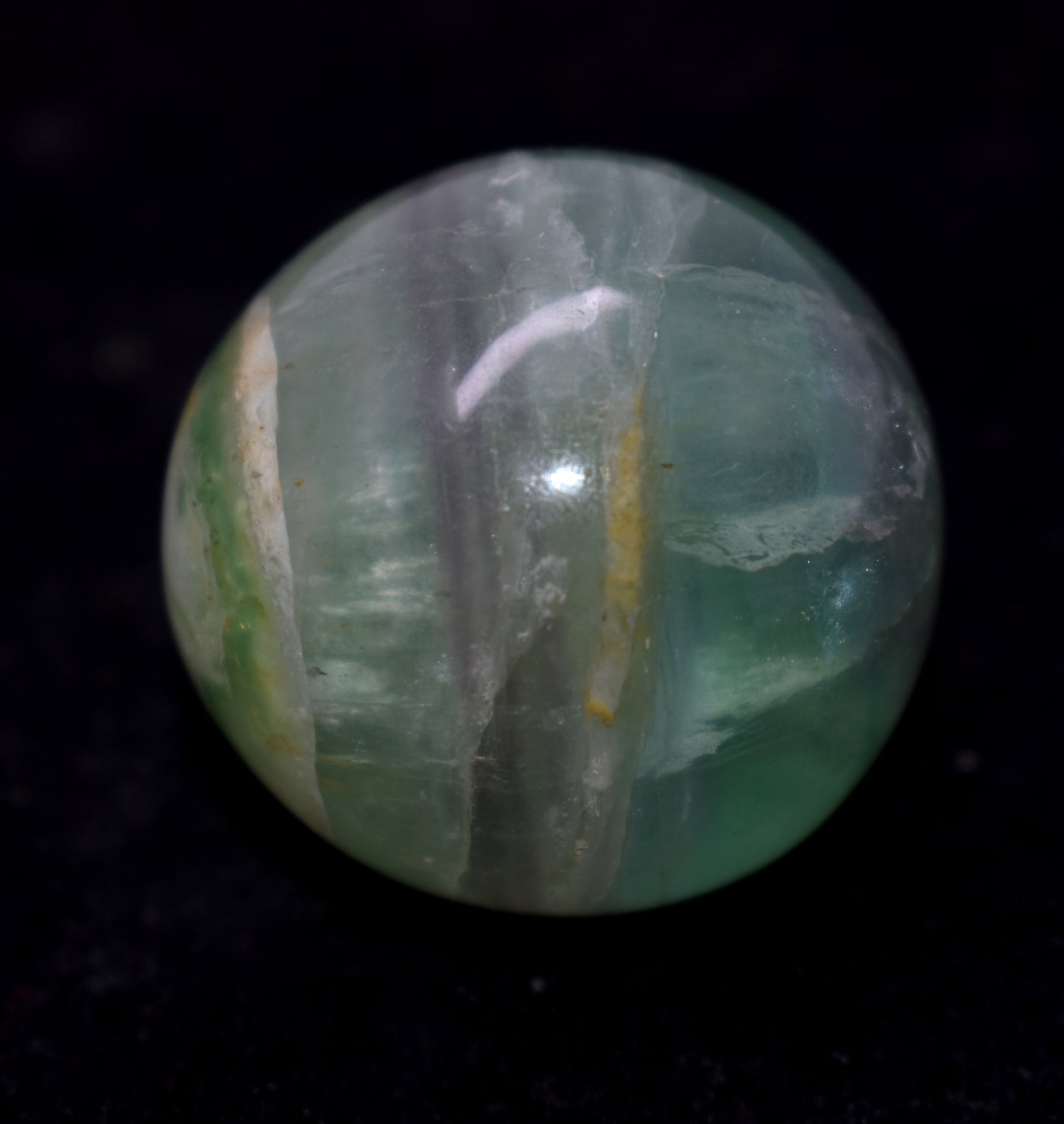 Fluorite Ball, Natural Fluorite Quartz Crystal Ball, Crystal Healing